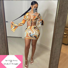 Load image into Gallery viewer, The &quot;Link Up” Skirt Set
