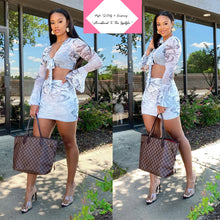 Load image into Gallery viewer, The &quot;Link Up” Skirt Set

